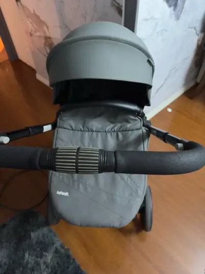 Coche de bebé Infanti Giro gris plegable - miniatura 3