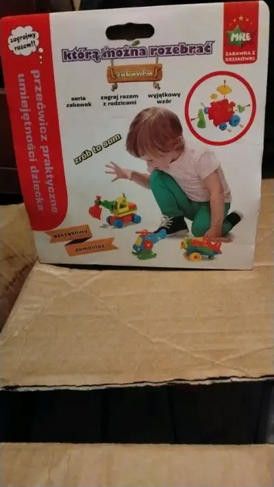 Tren de juguete desmontable para niños - miniatura 2