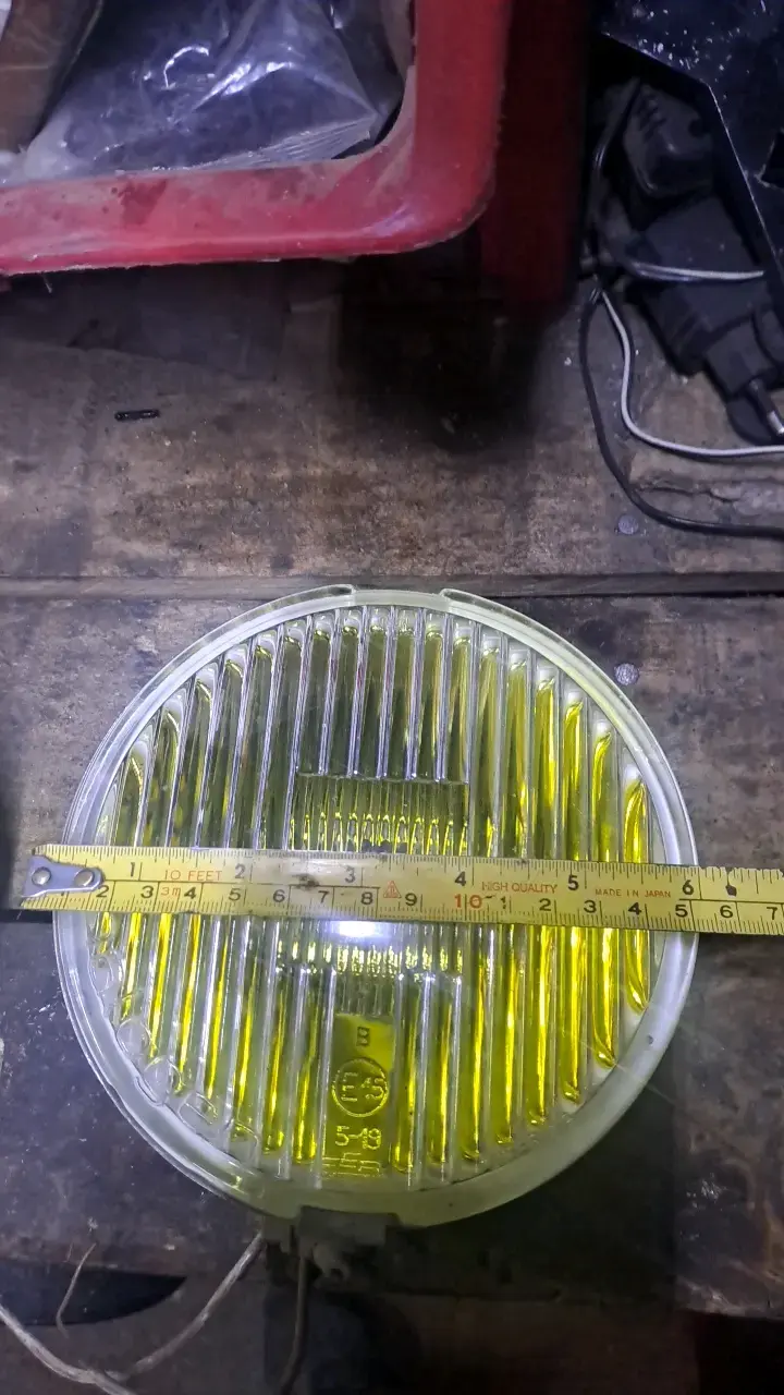 Faros auxiliares amarillos para auto 6 pulgadas - 2