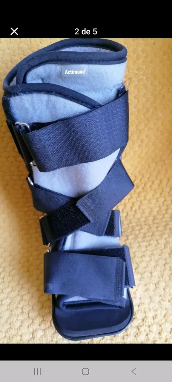 Bota ortopédica ajustable para recuperación - 2