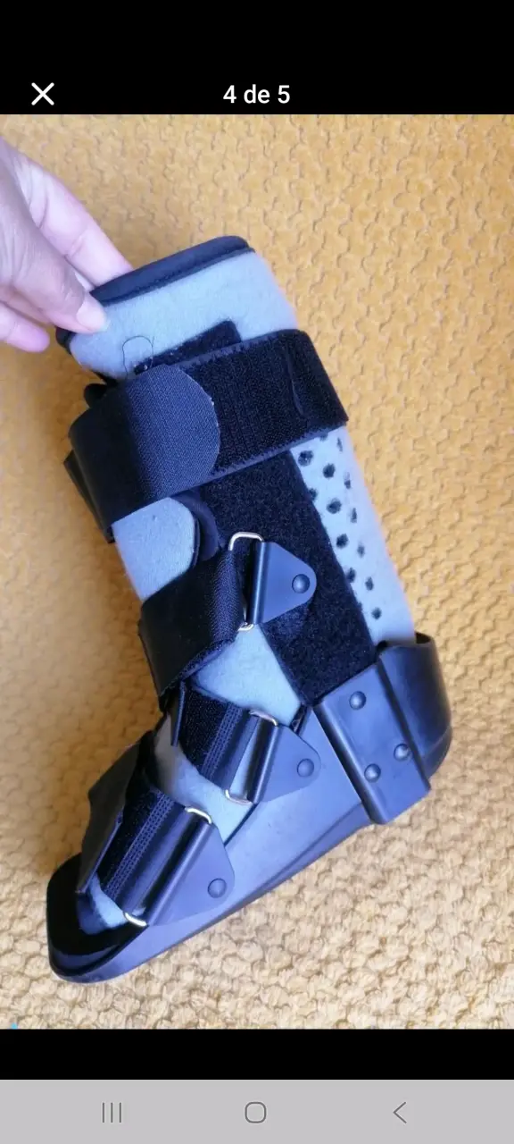Bota ortopédica ajustable para recuperación - 4