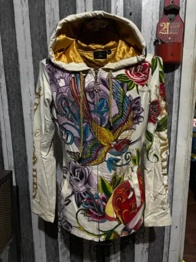 Poleron ed hardy Christian Audigier - miniatura 1