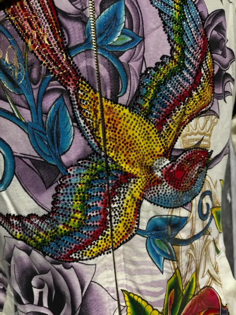 Poleron ed hardy Christian Audigier - 5