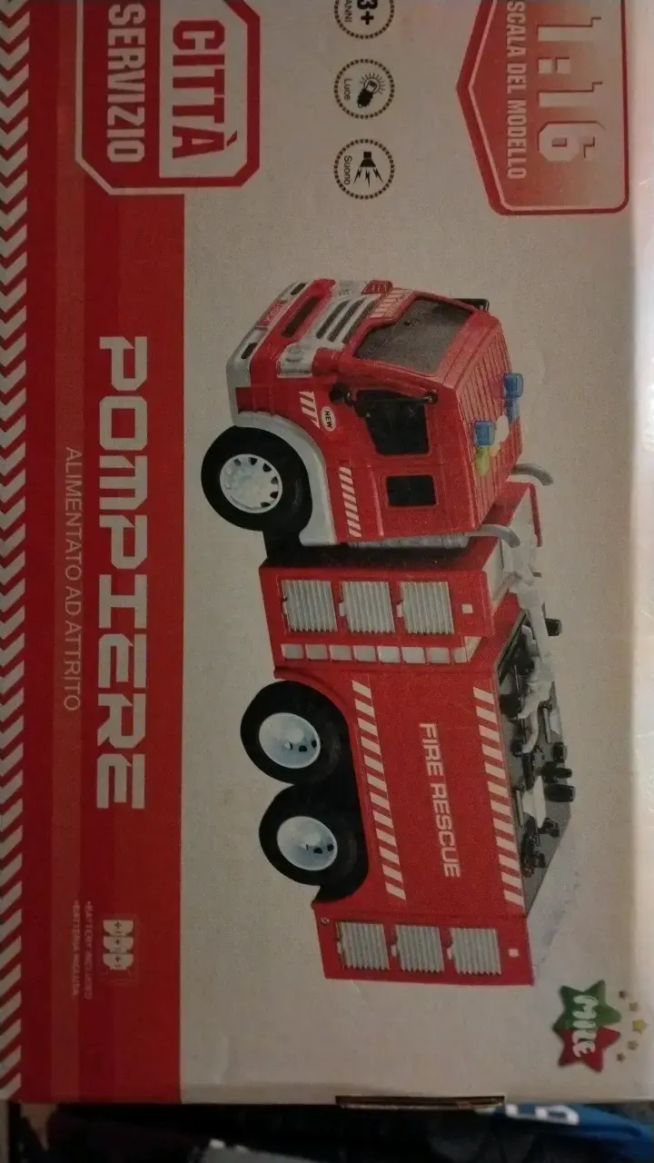 Camión de Bomberos de Juguete Fricción - 2