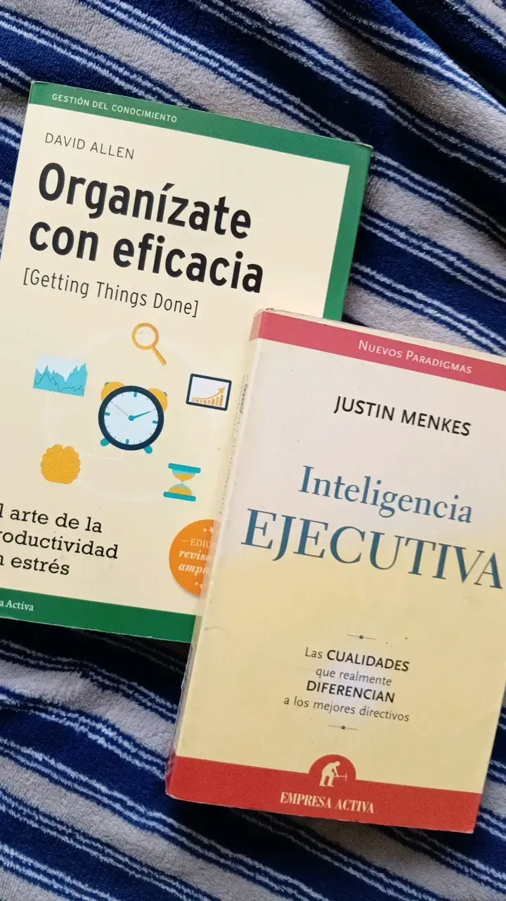 Libros de productividad y liderazgo de David Allen y Justin Menkes - 1
