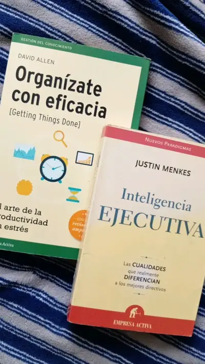 Libros de productividad y liderazgo de David Allen y Justin Menkes - miniatura 1