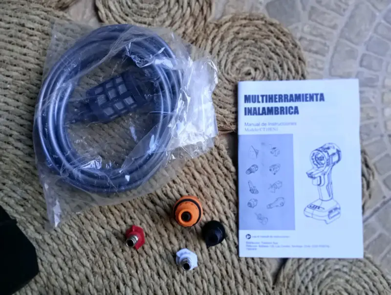 Taladro inalámbrico multifunción con accesorios - 4
