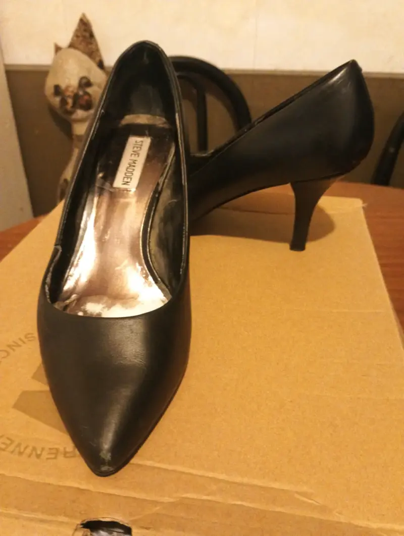 Zapatos de tacón negro Steve Madden