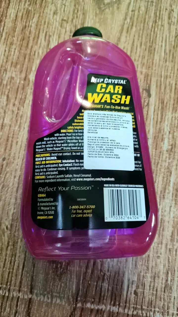 Shampoo para autos Meguiar's Deep Crystal - 2