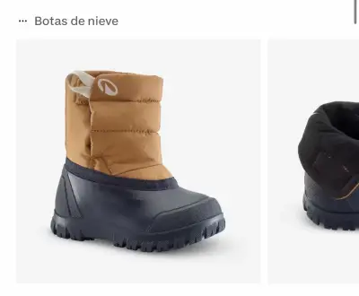 Botas de nieve impermeables para bebé Wedze 500 - miniatura 1