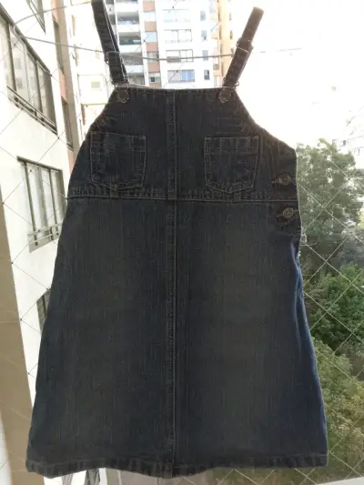 Jumper de mezclilla para niña talla 8 - miniatura 1