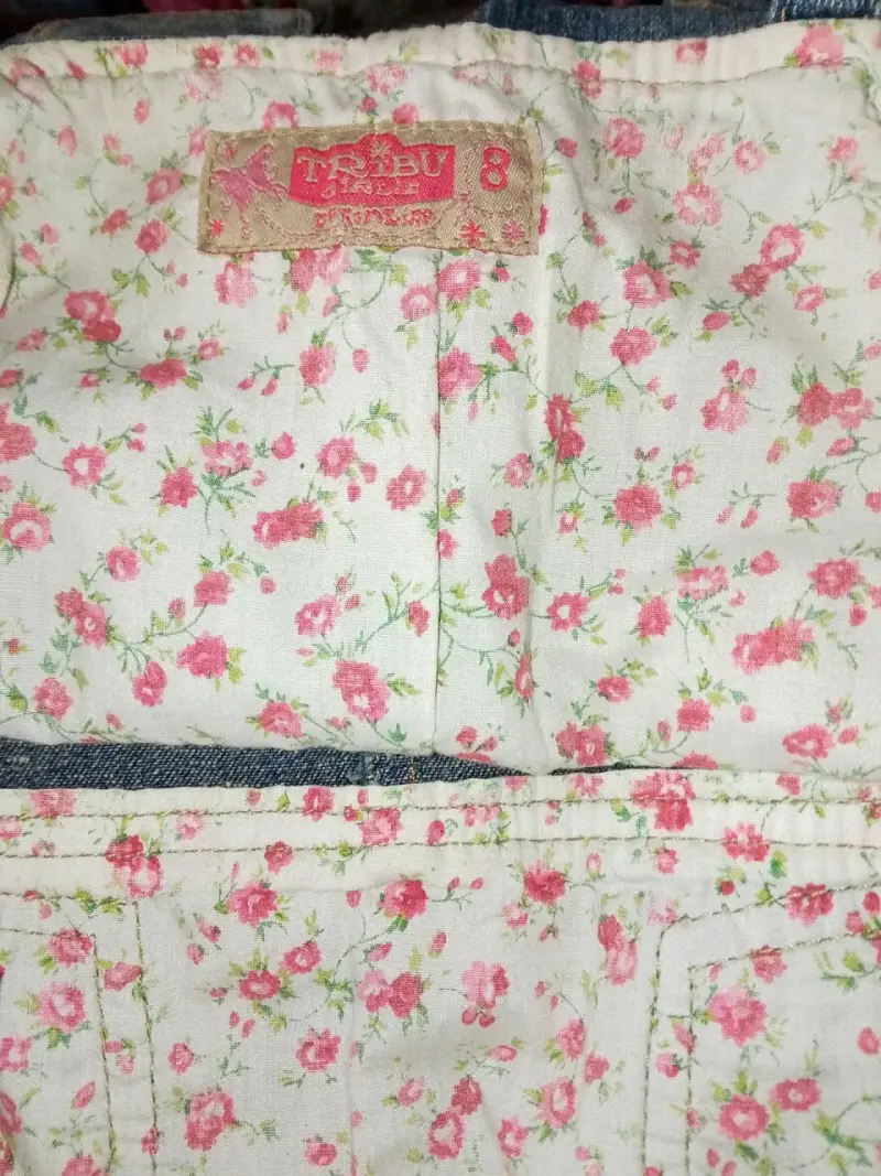 Jumper de mezclilla para niña talla 8 - 2