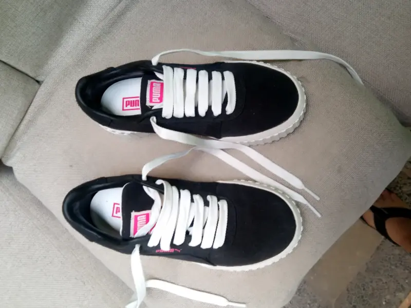 Zapatillas deportivas negras Puma para mujer - 3