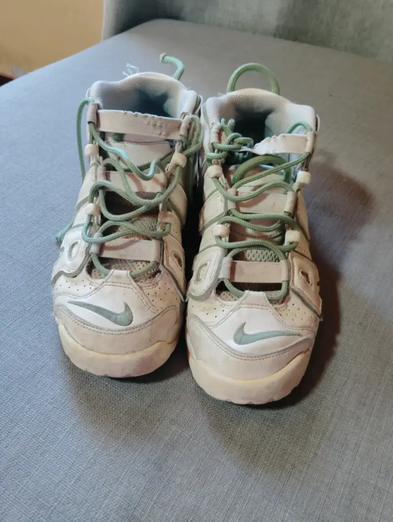 Zapatillas Nike Air More Uptempo Blancas Talla 37 - 2