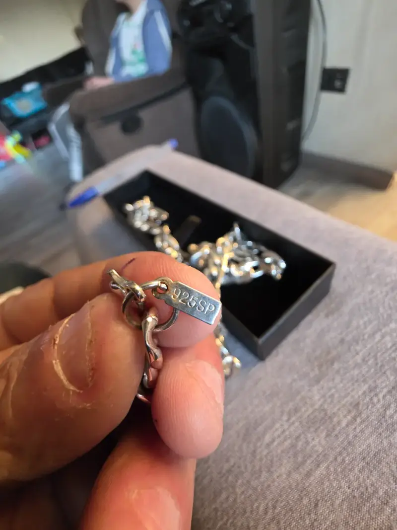 Cadena enchapada ne plata 925 - 2