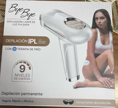 Depiladora Láser IPL Bye Bye con 9 Niveles - miniatura 1