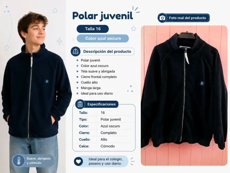 Polerones varios niñ@s y juvenil - 1