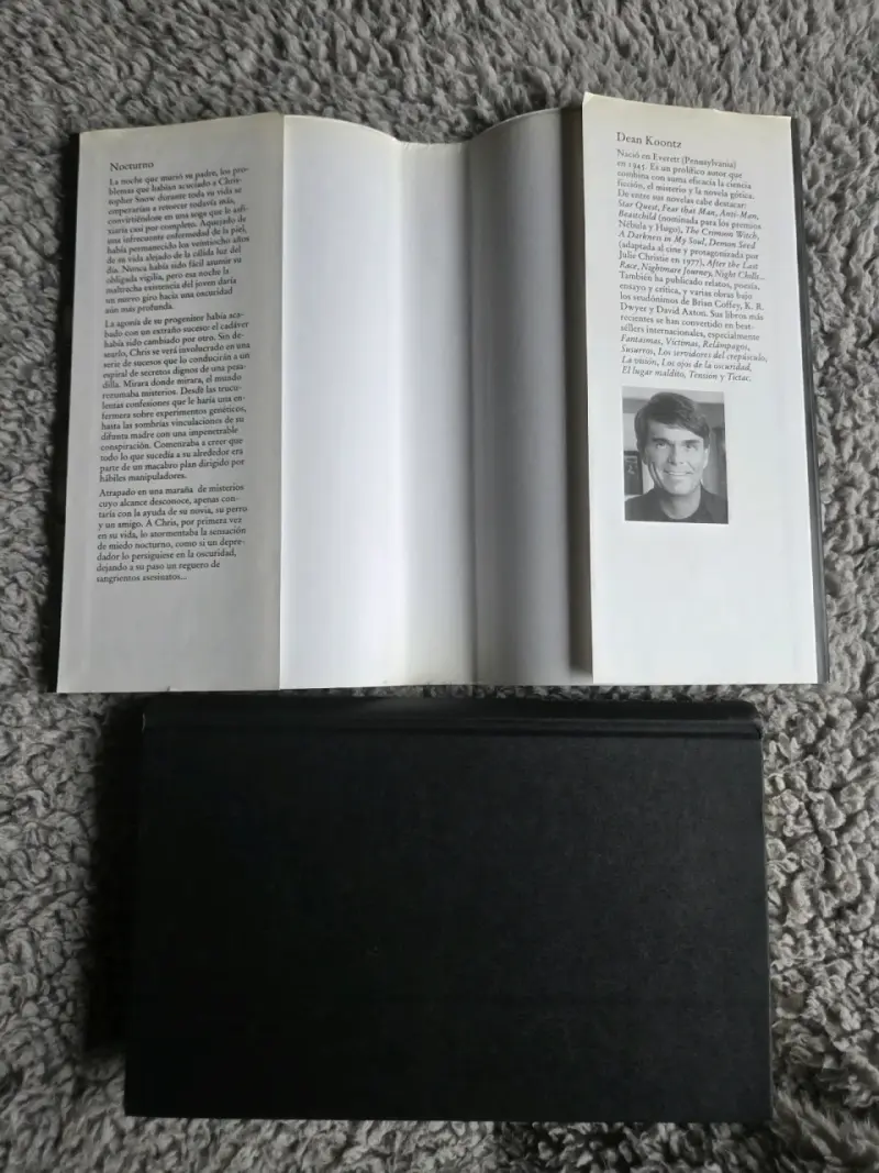 Libro Nocturno de Dean Koontz en tapa dura - 3