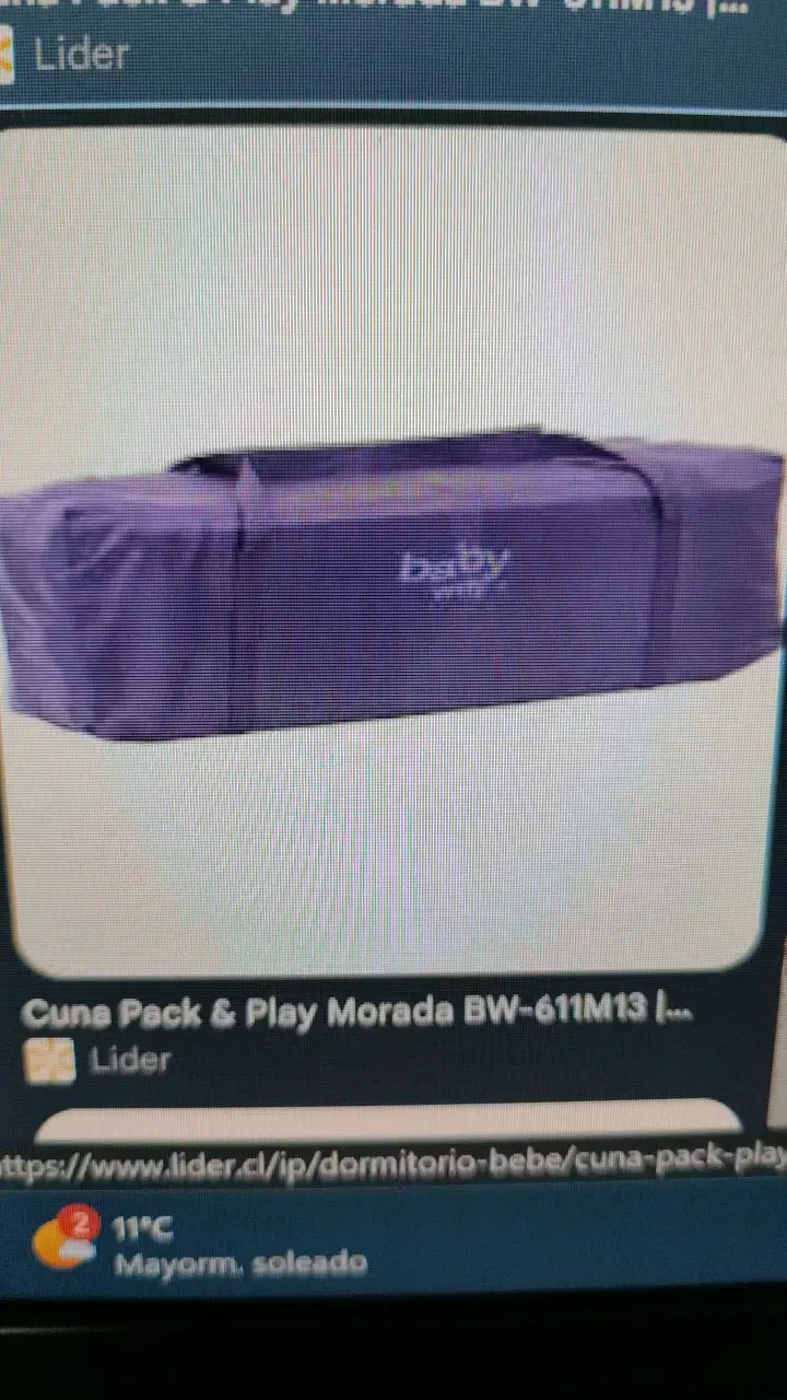 Cuna baby way + Colchón - 6