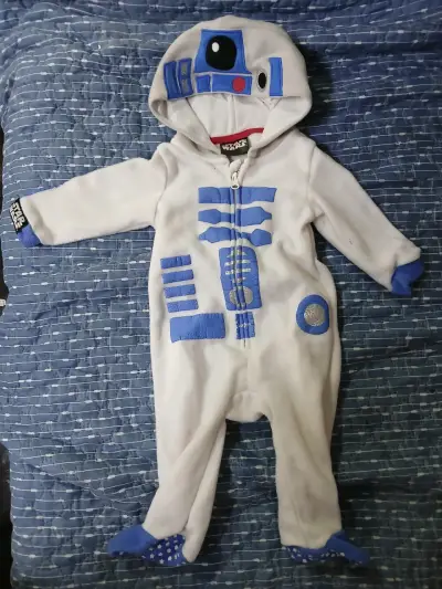 Enterito R2-D2 Star Wars para bebé 12 meses - miniatura 2