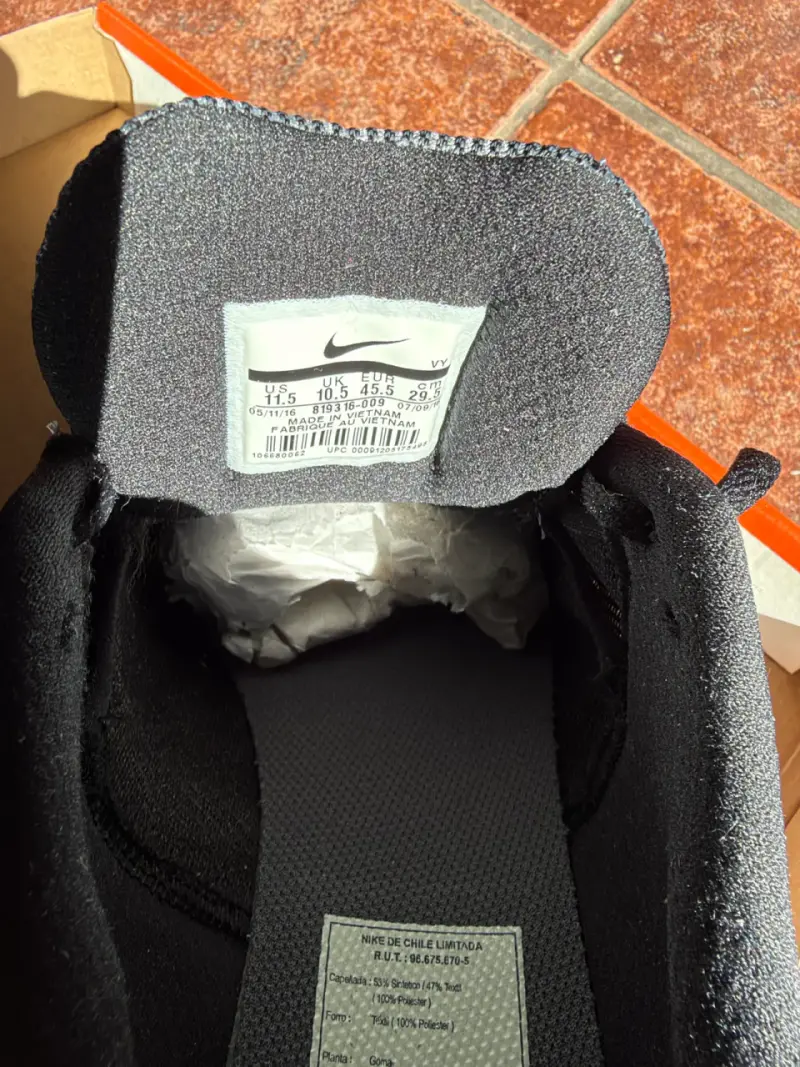 Zapatillas deportivas Nike Dual Fusion X2 negras y naranjas - 2