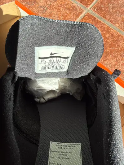 Zapatillas deportivas Nike Dual Fusion X2 negras y naranjas - miniatura 2