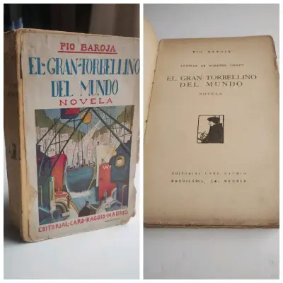 Libro antiguo 'El Gran Torbellino del Mundo' de Pío Baroja - miniatura 1