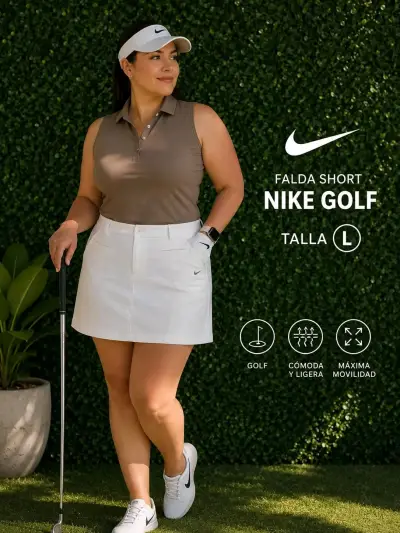 Falda Short Nike Golf Talla L - miniatura 1