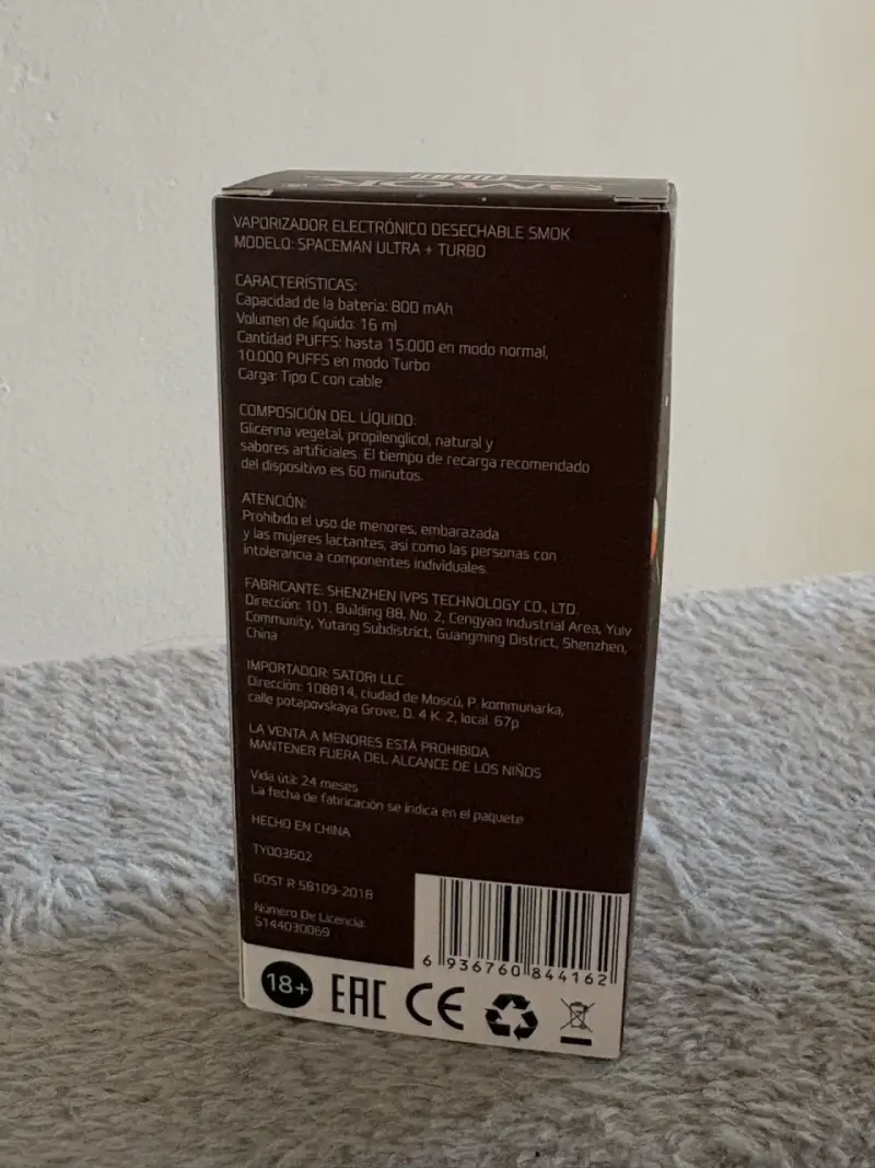 Vaporizador Smok Spaceman Ultra - 2