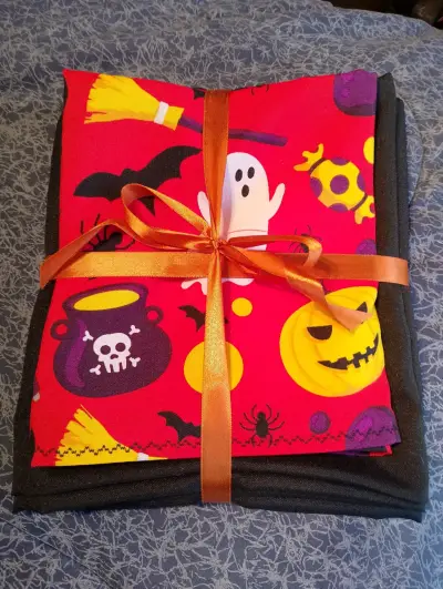Mantel y caminito de mesa temáticos de Halloween - miniatura 1