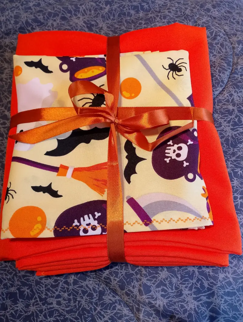 Mantel y caminito de mesa temáticos de Halloween - 2