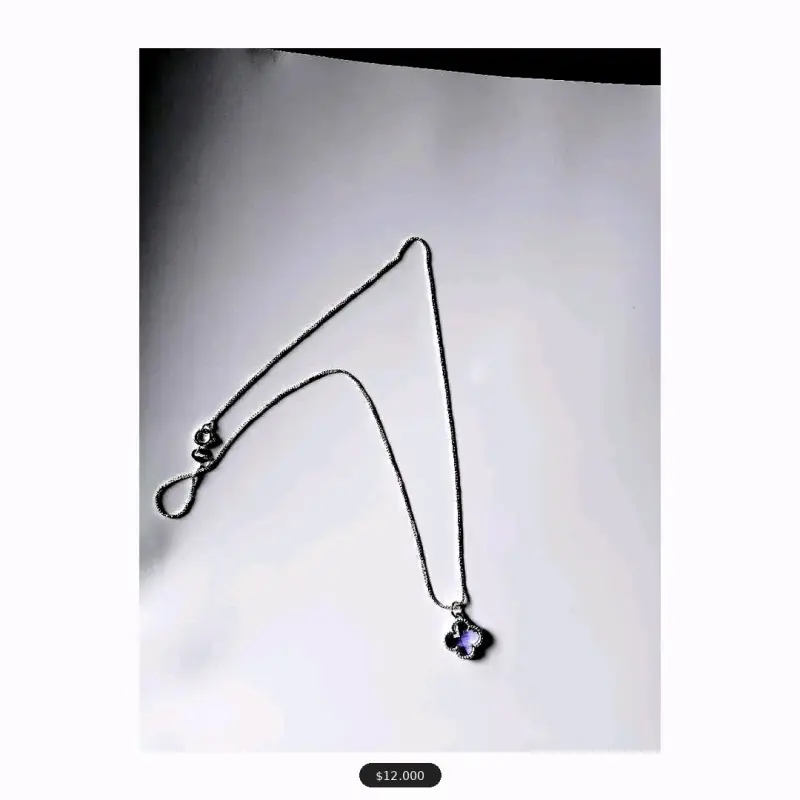 Collares de plata con dijes variados - 3