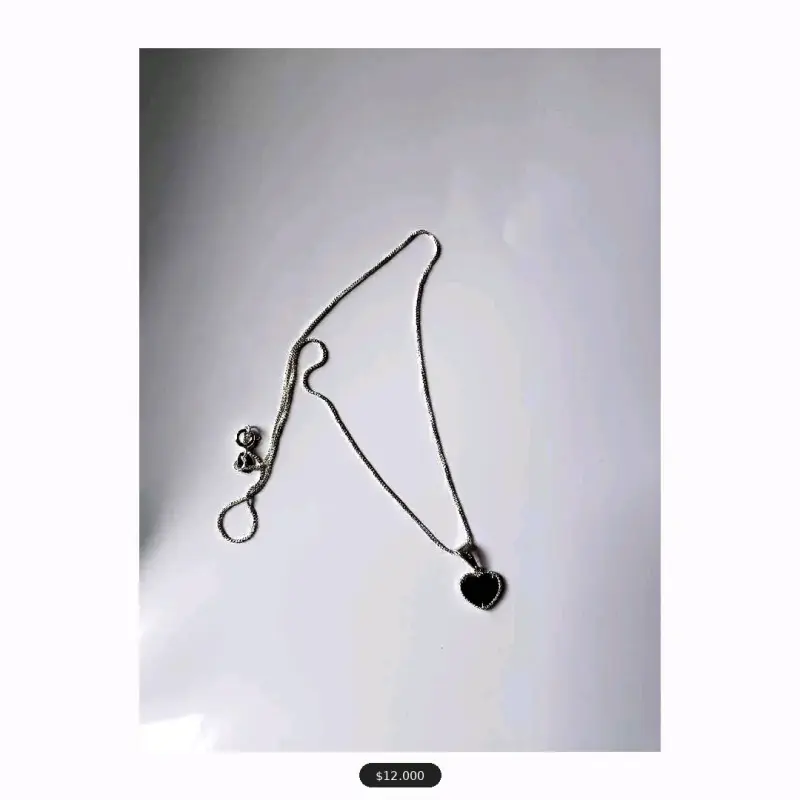 Collares de plata con dijes variados - 4