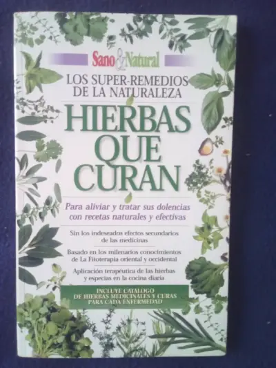 Libro Hierbas Que Curan Sano & Natural - miniatura 1