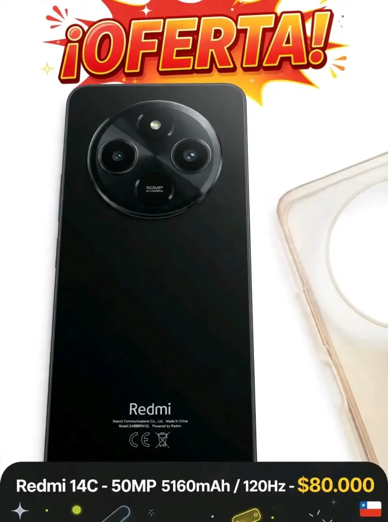 Smartphone Redmi 14C 50MP 5160mAh - 3