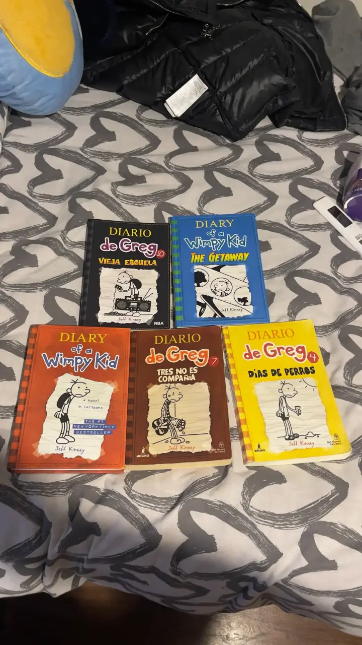 Colección de libros Diario de Greg de Jeff Kinney - 1