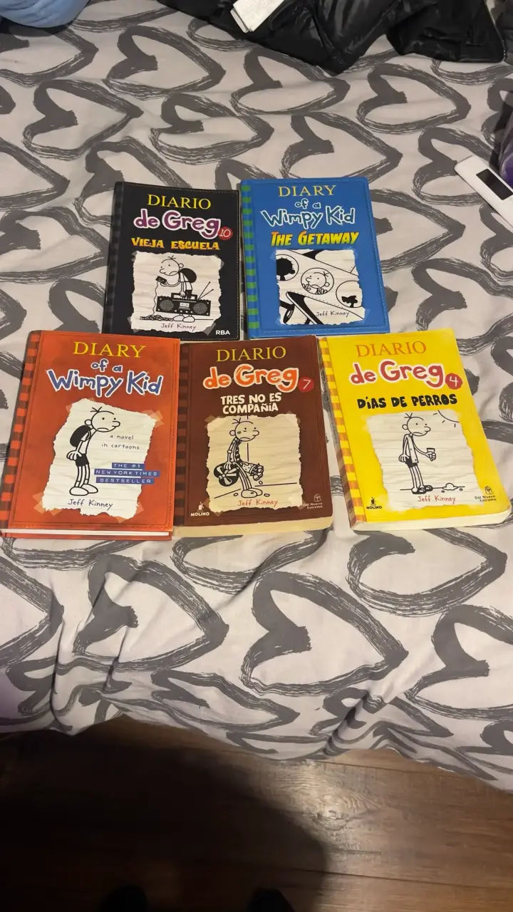 Colección de libros Diario de Greg de Jeff Kinney - 2