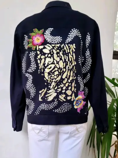 Bella chaqueta nueva  h&m !! Hand made !! - miniatura 2