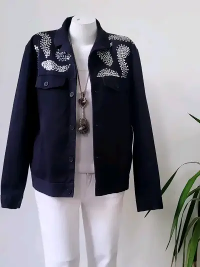 Bella chaqueta nueva  h&m !! Hand made !! - miniatura 3