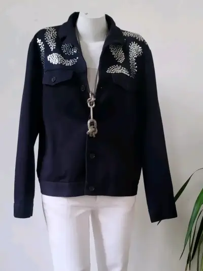 Bella chaqueta nueva  h&m !! Hand made !! - miniatura 5