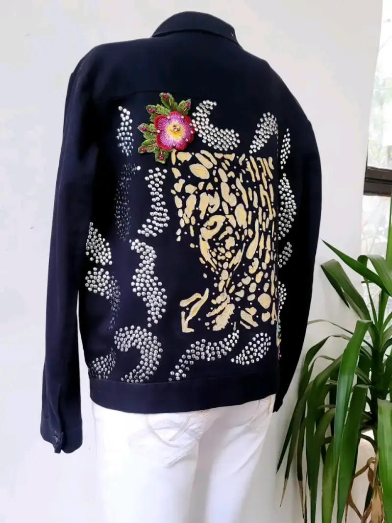 Bella chaqueta nueva h&m !! Hand made !! - 6