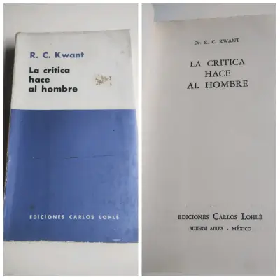 Libro 'La crítica hace al hombre' de R. C. Kwant - miniatura 1