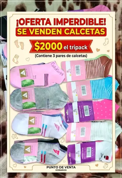 Pack de calcetas para mujer variadas - miniatura 1