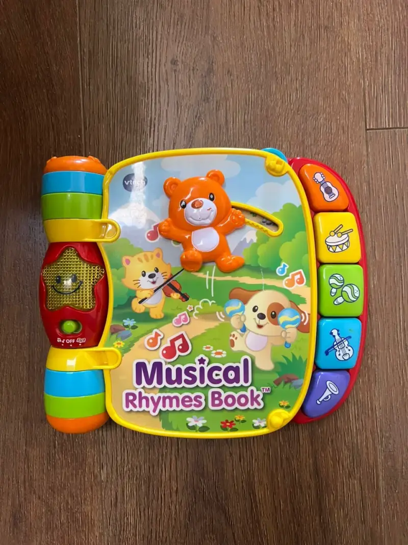 Libro musical infantil VTech con sonidos