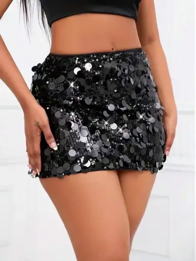 Falda de brillos talla xs-s - miniatura 1