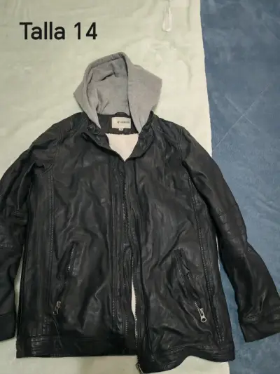Chaqueta acolchada negra talla 14 - miniatura 2