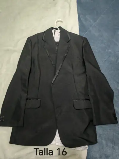 Chaqueta acolchada negra talla 14 - miniatura 4