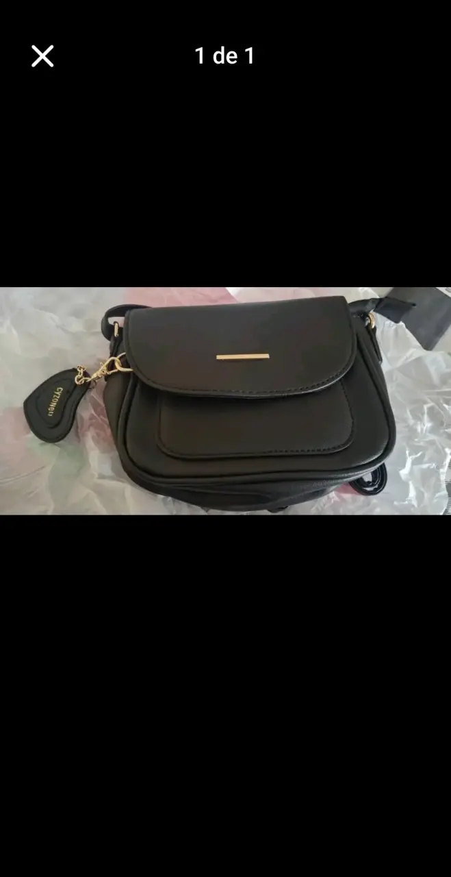 Crossbody Negro Cyzone