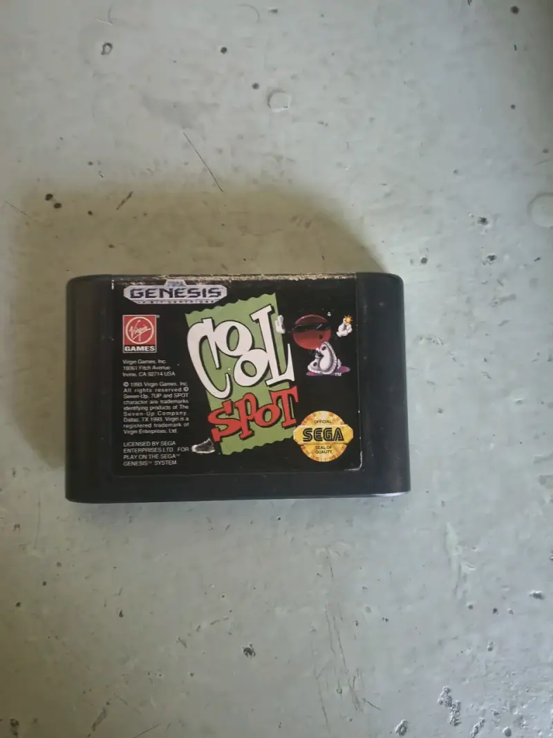 Cartucho Cool Spot para Sega Genesis - 1
