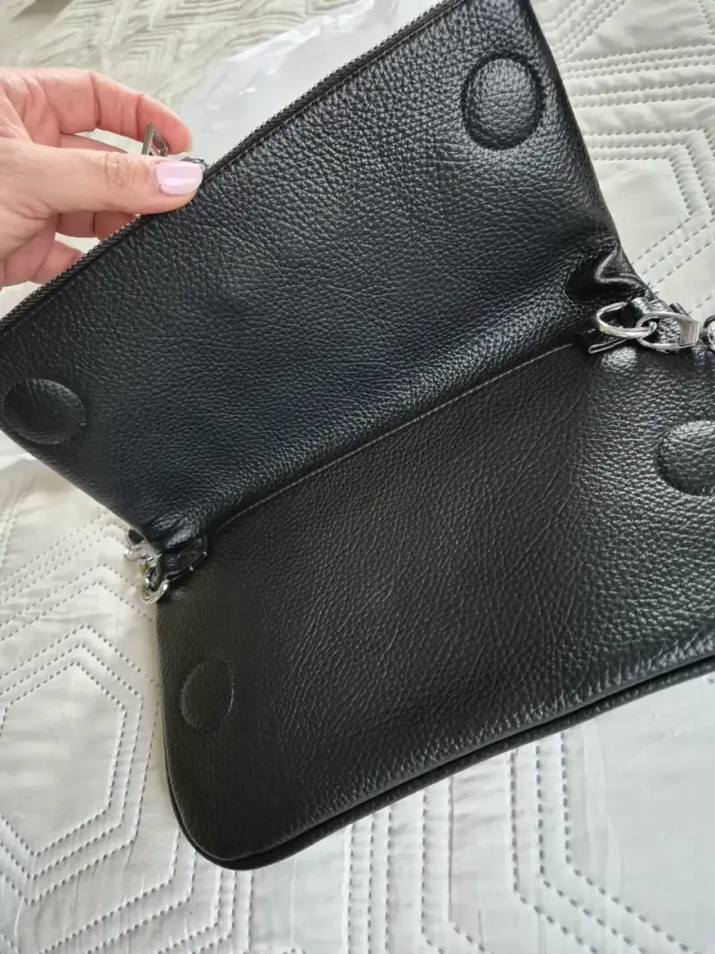 Cartera Rock Negra Zadig & Voltaire con Cadena - 4